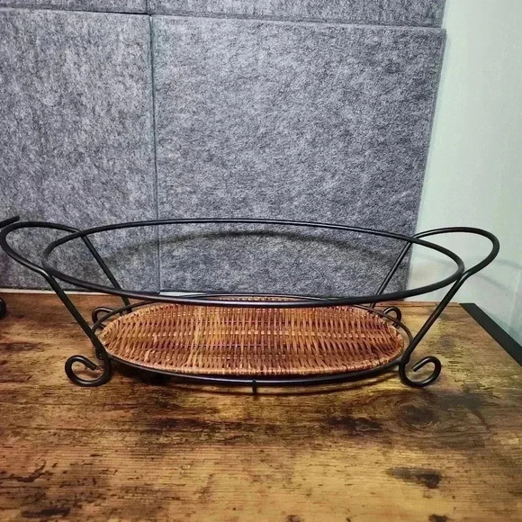 Sturdy Oval Casserole, Baking Dish or Serving Bowl Trivet with Handles x3 - Picture 2 of 10